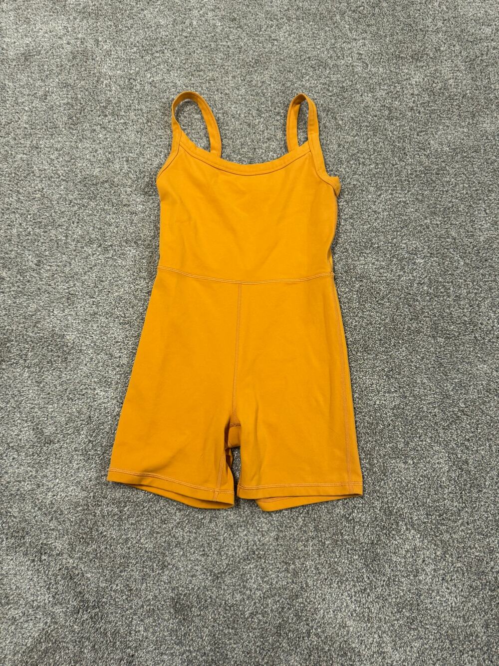 Wilfred Free Mustard Yellow Tank Romper